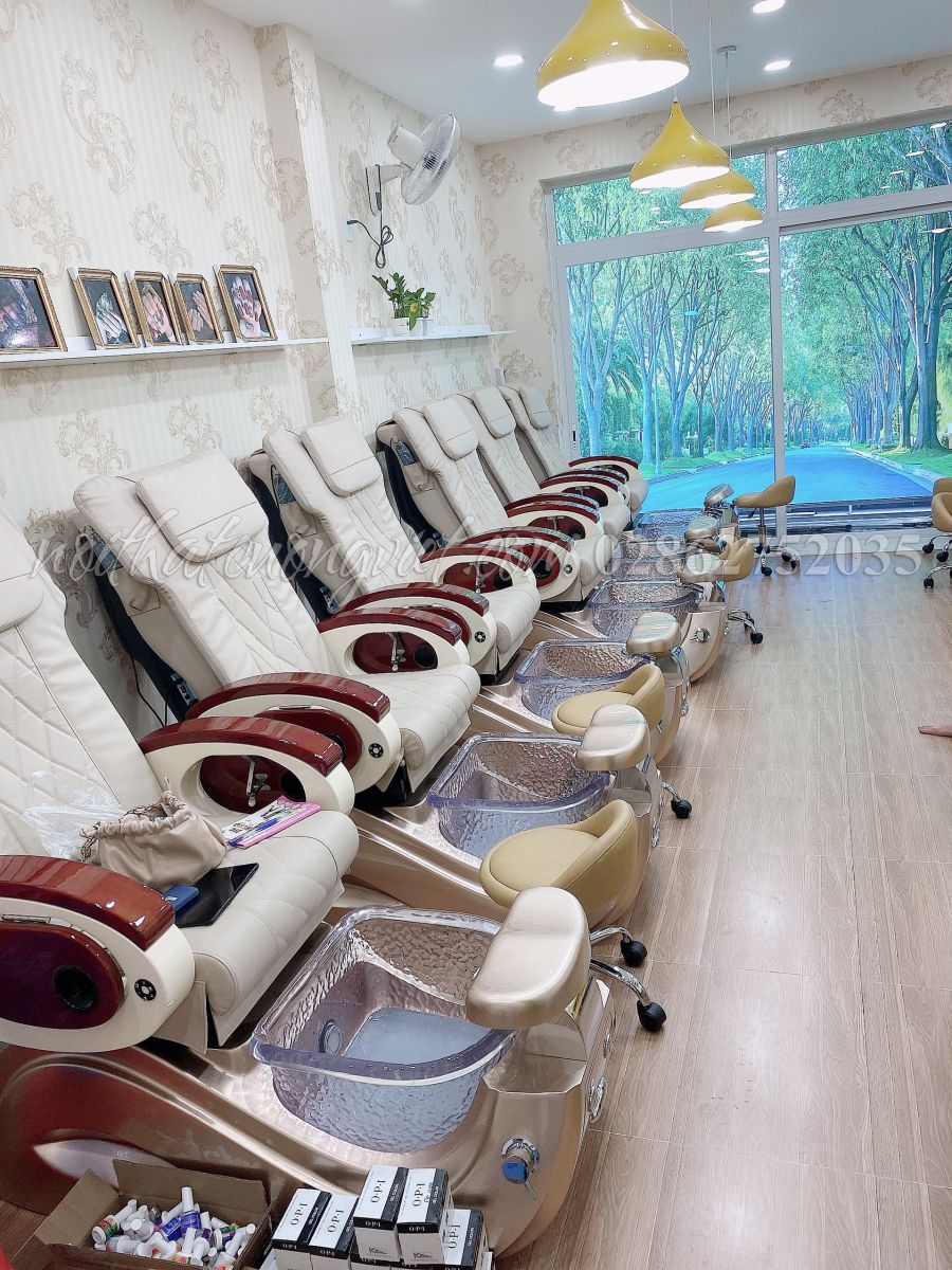 ghe nail spa beicure đep